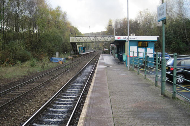 Ystrad Mynach railway station