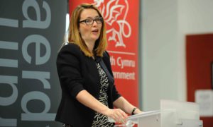 Welsh education minister Kirsty Williams