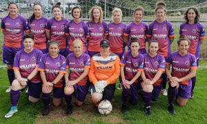 Cascade Ladies YC compete in the Welsh Premier Women's League