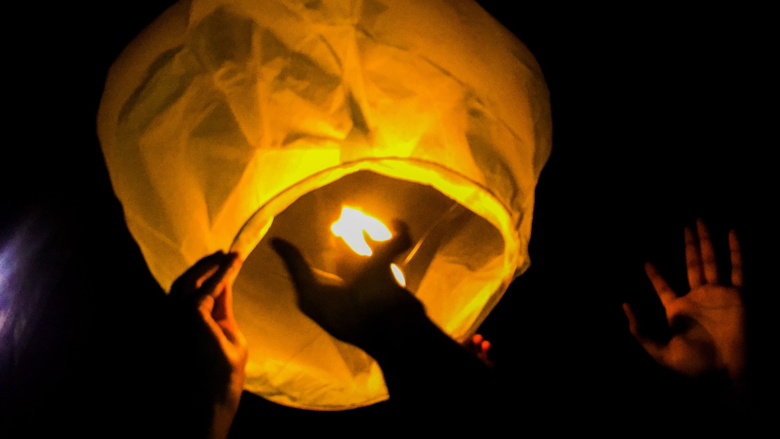 Public warned against using fire lanterns as show of support