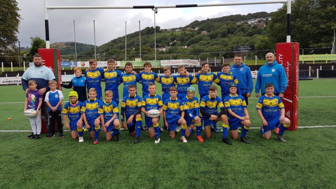 Aber Valley Wolves U12 team
