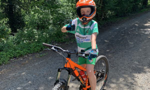 Oisín Knowles cycled 26km every day for 26 days to raise money for charity