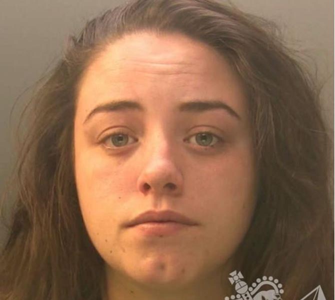 Lauren Dowling, 24, has been jailed for blackmail
