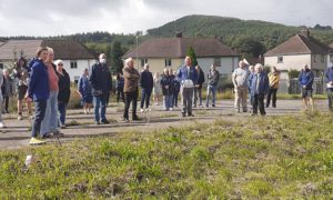 Pontymister residents met up to discuss the plans