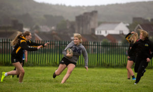 The WRU has lifted its suspension of all rugby training in Caerphilly County Borough.