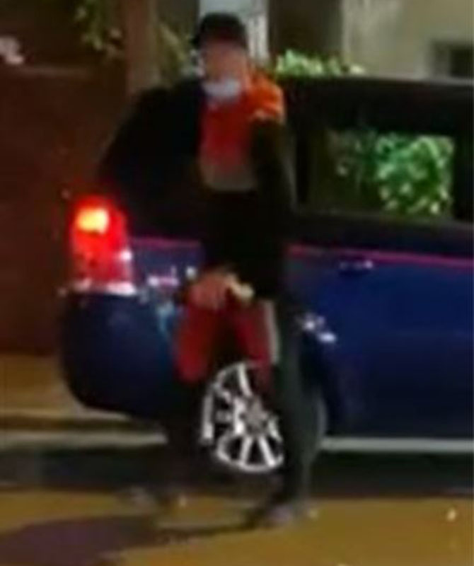 Gwent Police would like to speak to this man, who was in the area at the time of the assault