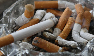 Cigarettes stock image