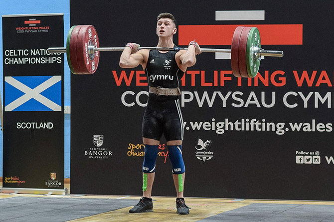 Weightlifter Michael Farmer has his eyes set on the Commonwealth Games in 2022