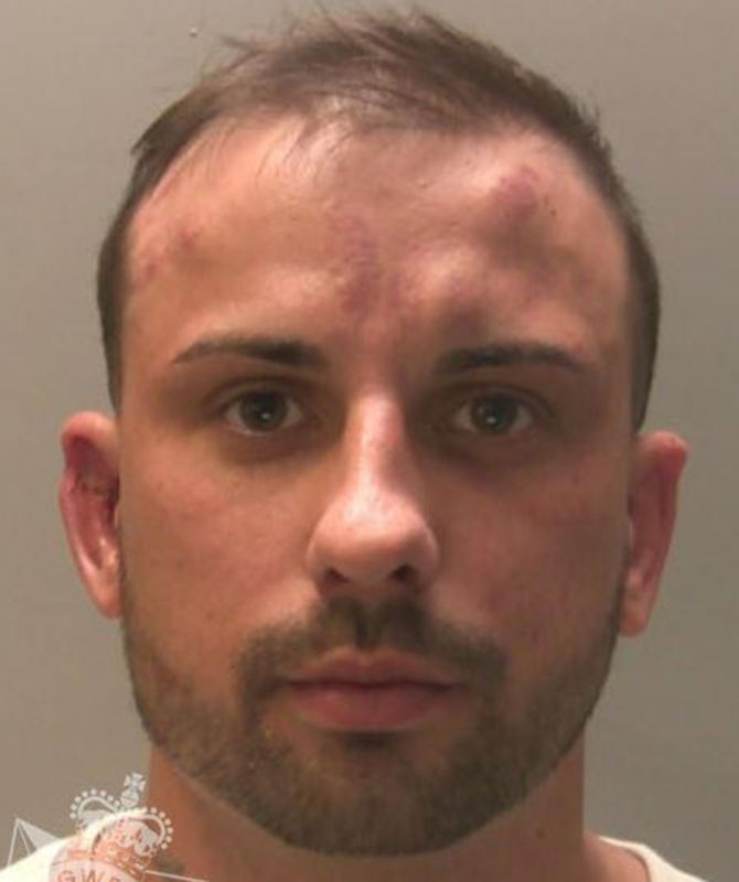 Geraint Coombes has been jailed for 27 months
