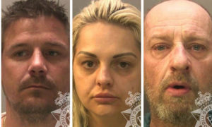 Rhys Davies, Charlotte Hathaway and Paul Bowley have all been jailed