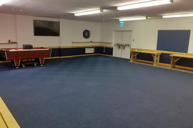 Refurbishment at the new Wattsville Community Hub