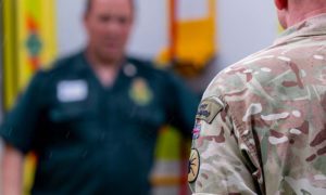 Armed Forces personnel will be driving ambulances in Wales to help with the coronavirus pandemic