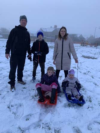 Snow in Bedwas