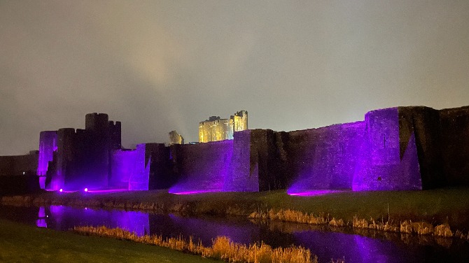 Holocaust Memorial Day marked at Caerphilly Castle