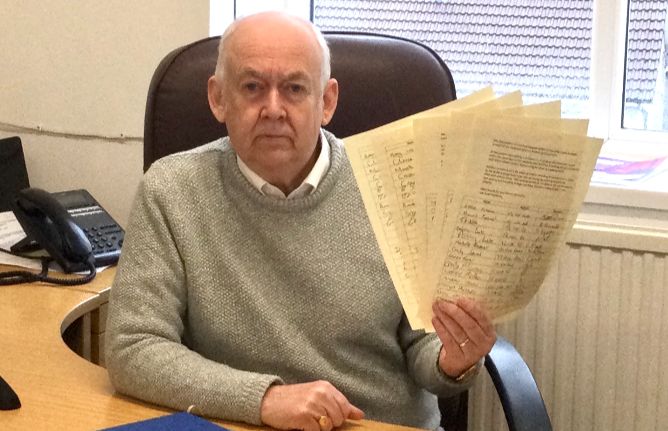 Wayne David MP has handed a petition to the council