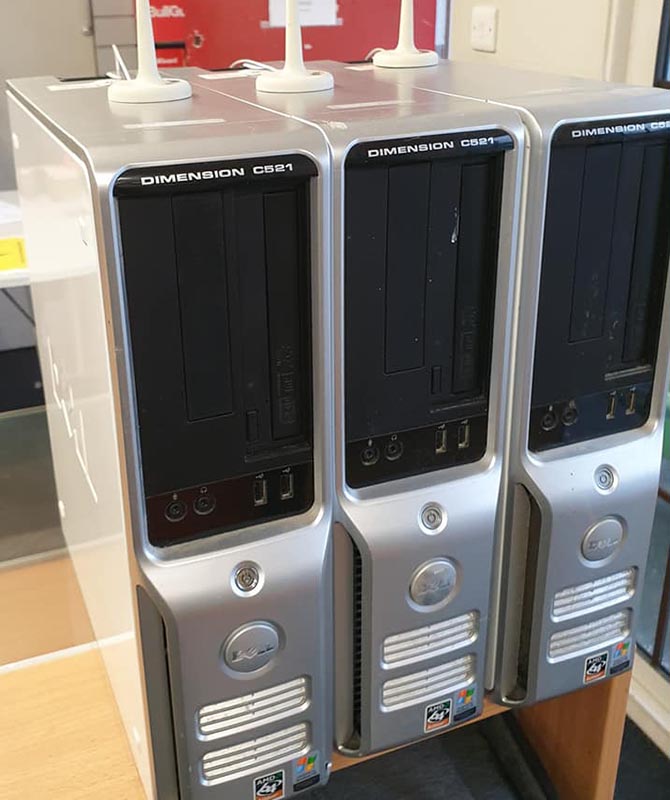Computers donated to Bedwas High School