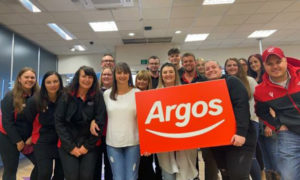 Staff at Argos Caerphilly