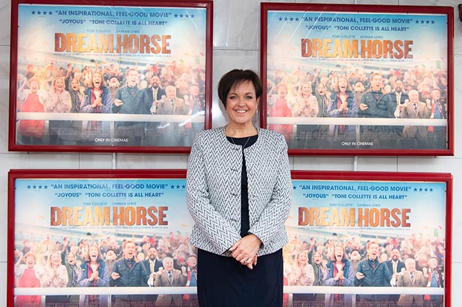 Merthyr Tydfil and Rhymney MS Dawn Bowden, who is the Welsh Government's Deputy Arts Minister, at the premiere of Dream Horse