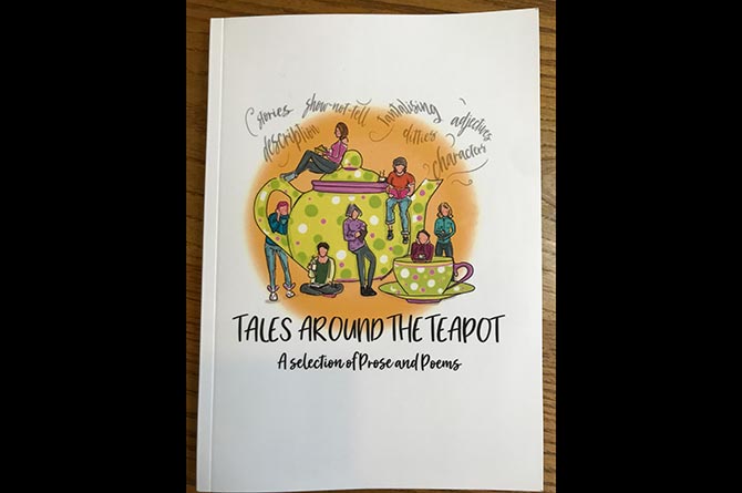 180 copies of Tales Around the Teapot have been sold - raising £1,300 for Maggie's