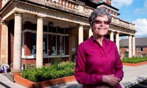 Caerphilly Miners' Centre Secretary Katherine Hughes