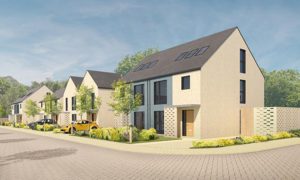 An artist's impression of the proposed development