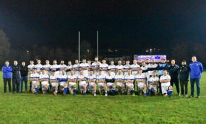 Machen RFC played in a special kit commemorating the club's 150th anniversary