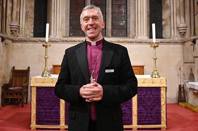 The new Archbishop of Wales, Andy John