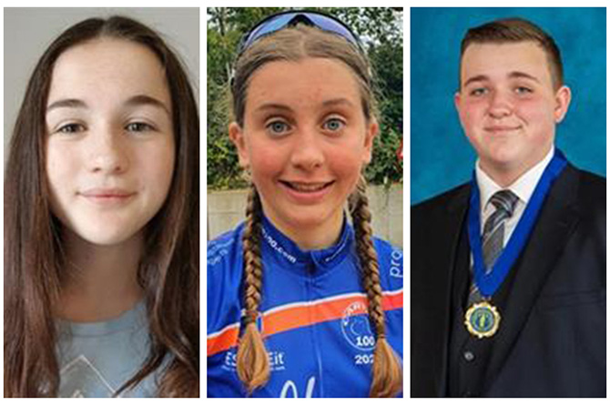 Harriet Wright-Nicholas, left, Maddie Mai Malpas, centre, and Andrew Millar
