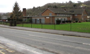 Derelict former Ty Darran care home, Risca