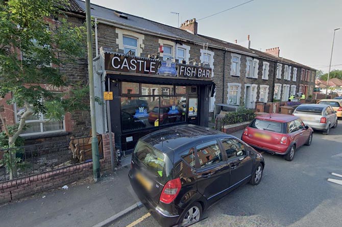 Castle Fish bar, Nantgarw