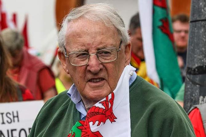 Plaid Cymru councillor Phil Bevan