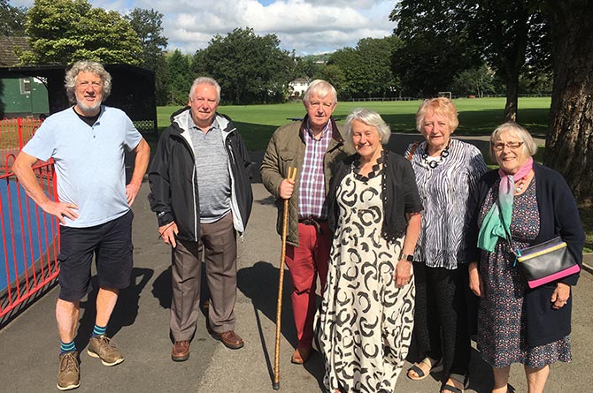 Members of Gelligaer Historical Society