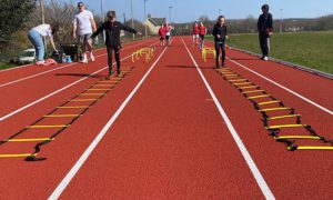 Rhymney Valley Athletics Club held a charity fundraising event in Oakdale