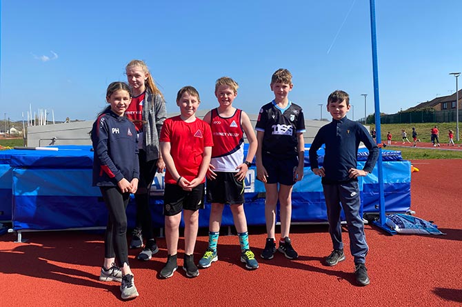 Rhymney Valley Athletics Club held a charity fundraising event in Oakdale