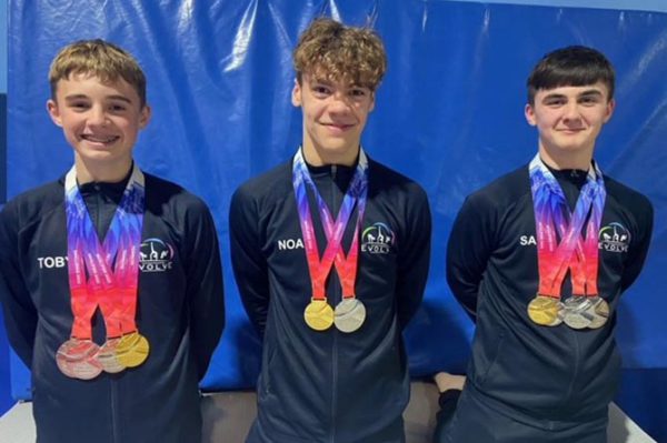 Toby Stewart, Noah Higgs and Sam Kirby have been named in the Great Britain squad for TeamGym 2022