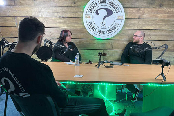 Tackle Your Thoughts offer podcasts with specialised mental health councillors funded through donations and grants 