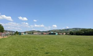 The land where Caerphilly Athletic and Caerphilly Castle Ladies want to build a new ground