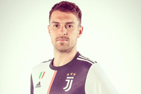 Aaron Ramsey was unveiled as a Juventus player in 2019