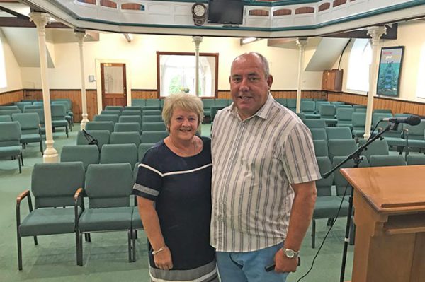 After 35 years away from their home town, Andy and Julie Baker are returning to Blackwood