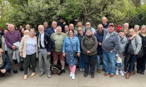Members of the Caerphilly Veterans Support Hub