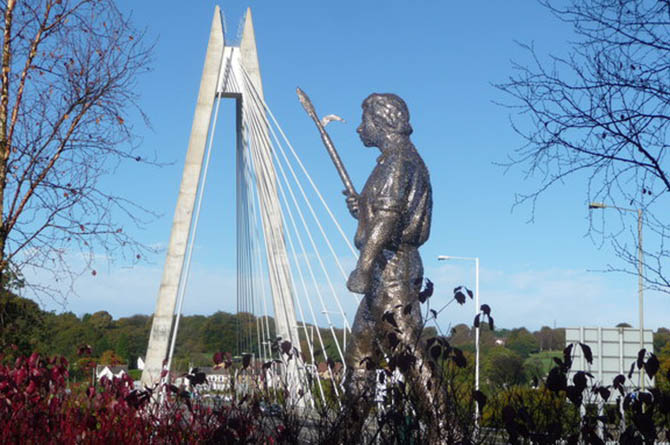 Chartist Bridge in Blackwood