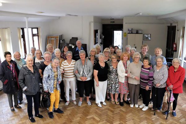 Members of Caerphilly Old Age Pensioners' Society
