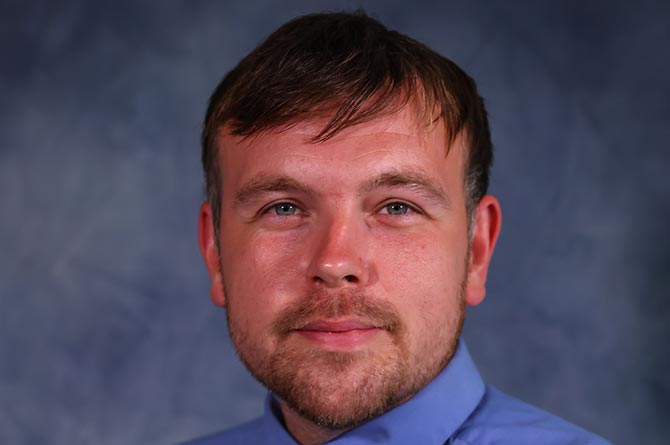 Cllr Shayne Cook, Labour councillor for the Morgan Jones ward