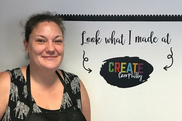 Sally Morgan, founder of Create Caerphilly