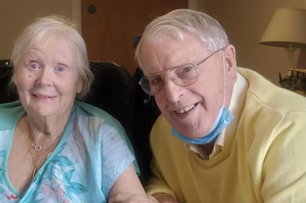 Pat and Adrian Cornelius celebrated their 60th wedding anniversary on October 20