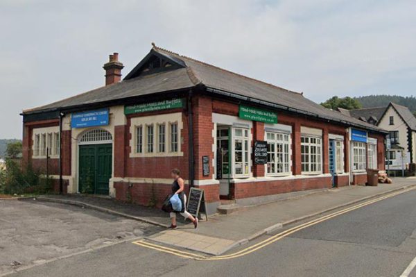 The former ticket office above Caerphilly rail station could be demolished