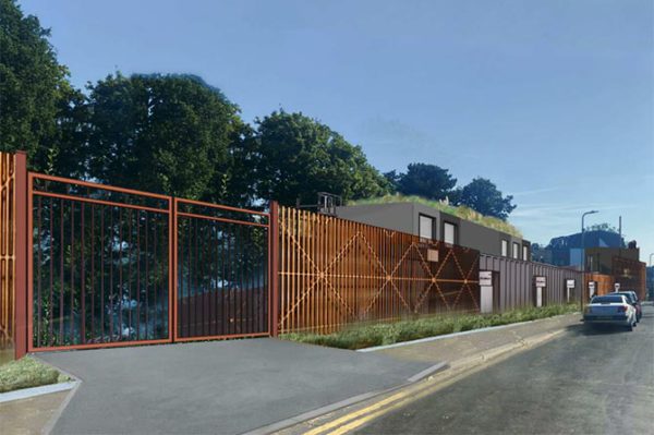 An artist's impression of how the new market could look from Park Lane
