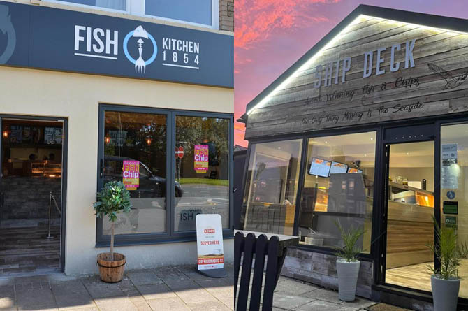 Chip shops in Trethomas and Maesycwmmer in the top ten of UK's best