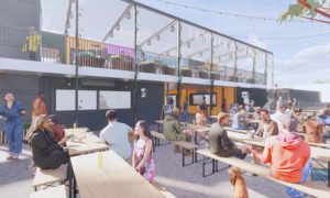 An artist’s impression of what the new market could look like