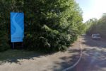 The entrance to Dyffryn Business Park